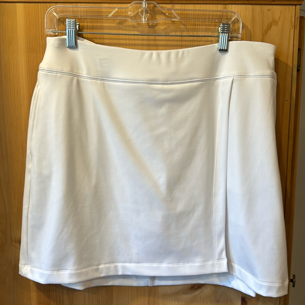 Like-New Lady Hagen White Skort L Golf/Tennis/Activewear